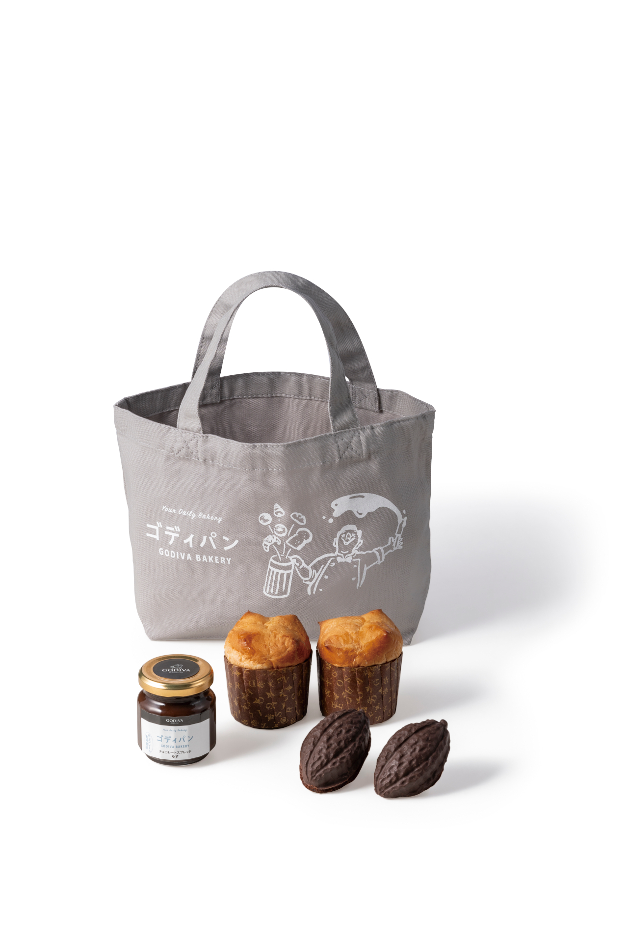 「ゴディパン 1周年記念トートバッグセット」（3240円）