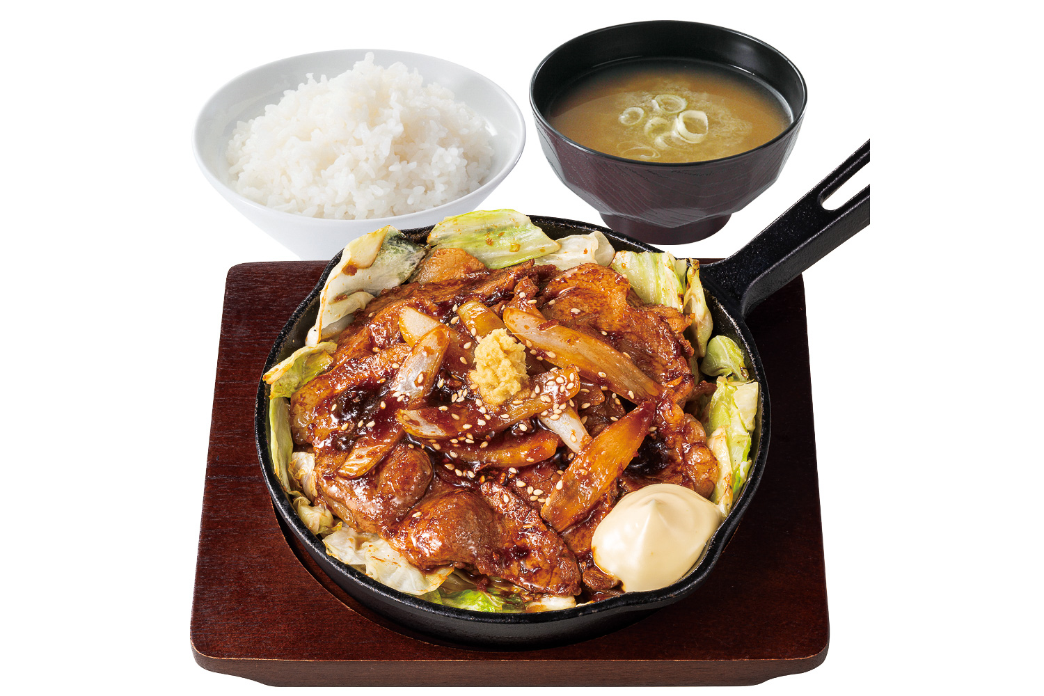 「しょうが焼き定食」（869円）