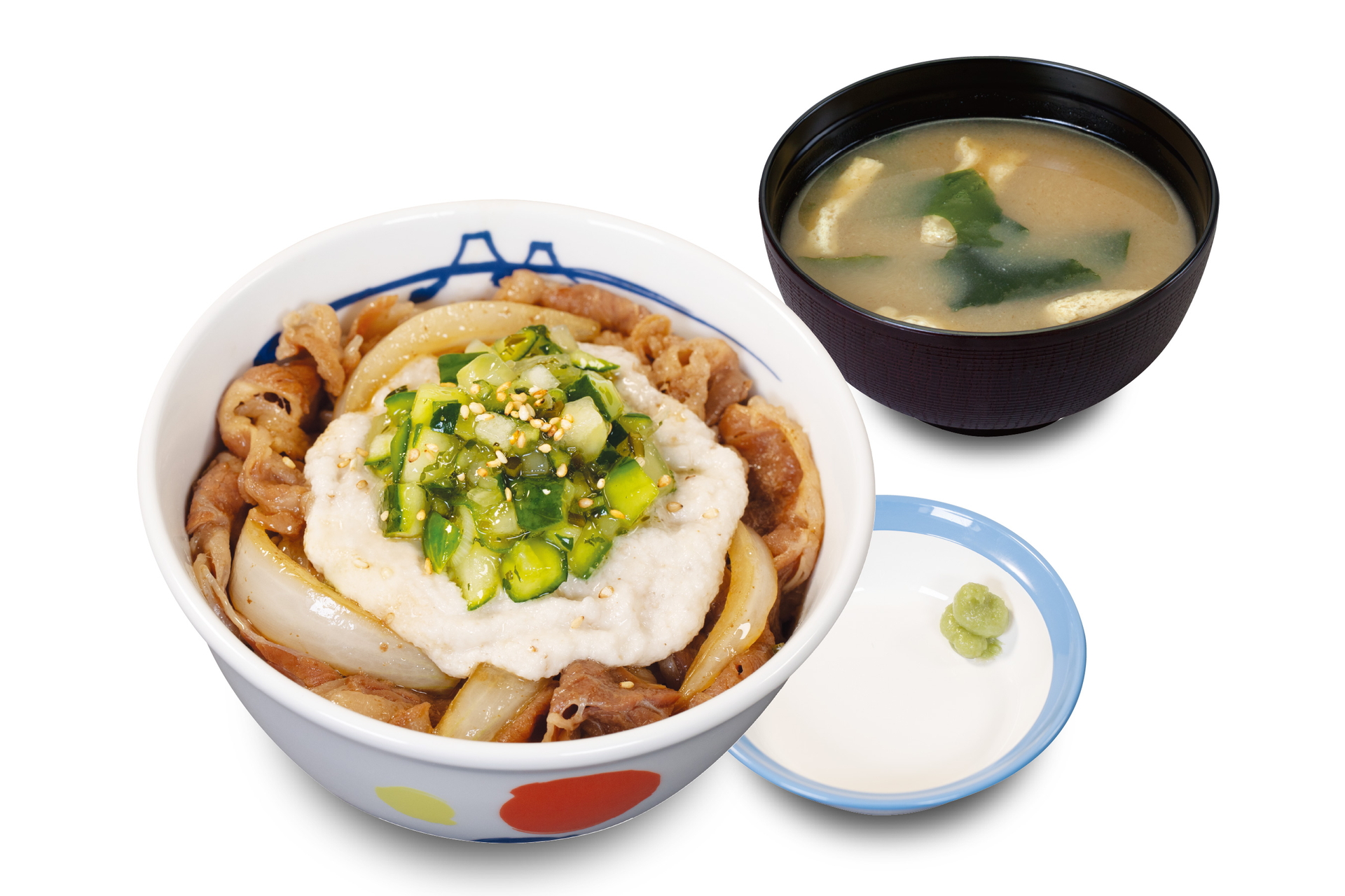 松屋「山形だしわさびとろろ牛めし」