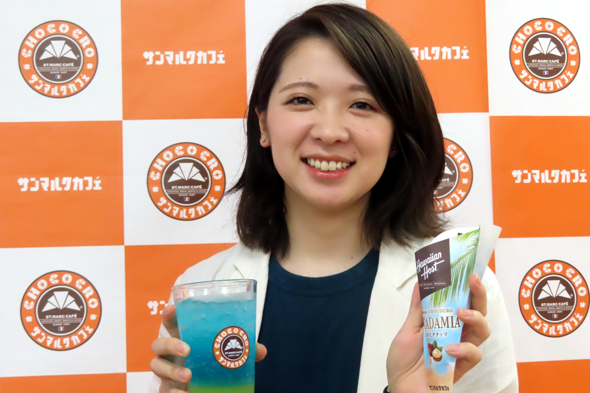 サンマルクカフェ マーケティング本部 マーケティング部 PR担当の吉田美咲氏