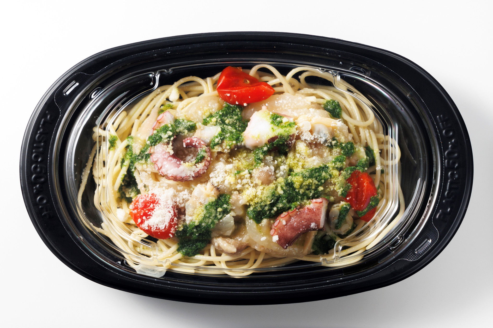 成城石井自家製「タコとアサリのブルゴーニュ風パスタ」（647円）