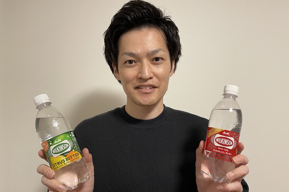 アサヒ飲料 マーケティング一部 無糖炭酸・果汁グループの新哲平氏