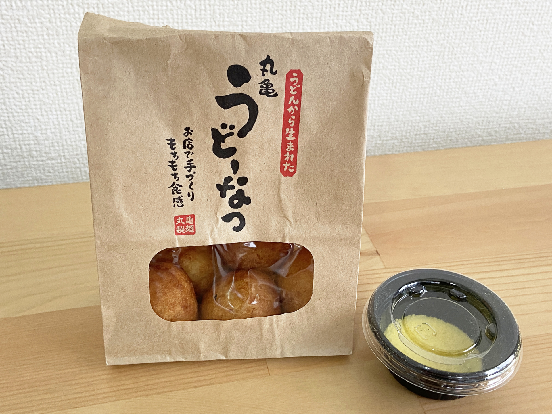 「丸亀うどーなつ 塩パイン味」をテイクアウト