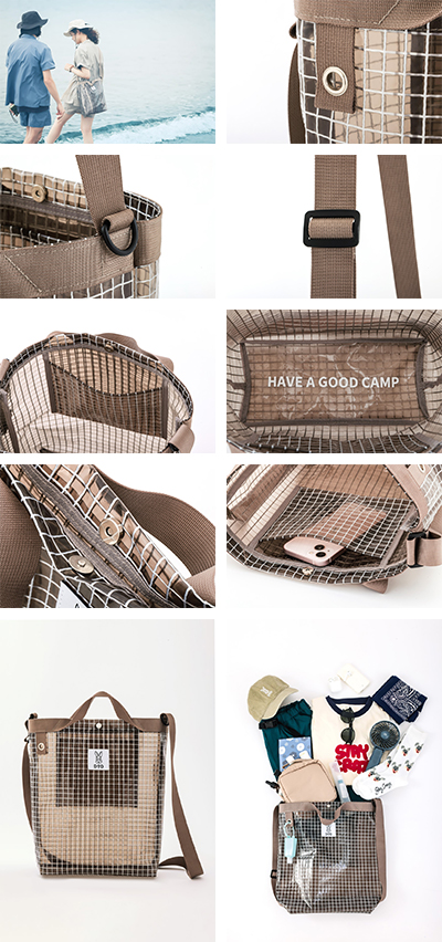 「DOD 2WAYクリアバッグBOOK」（3289円）