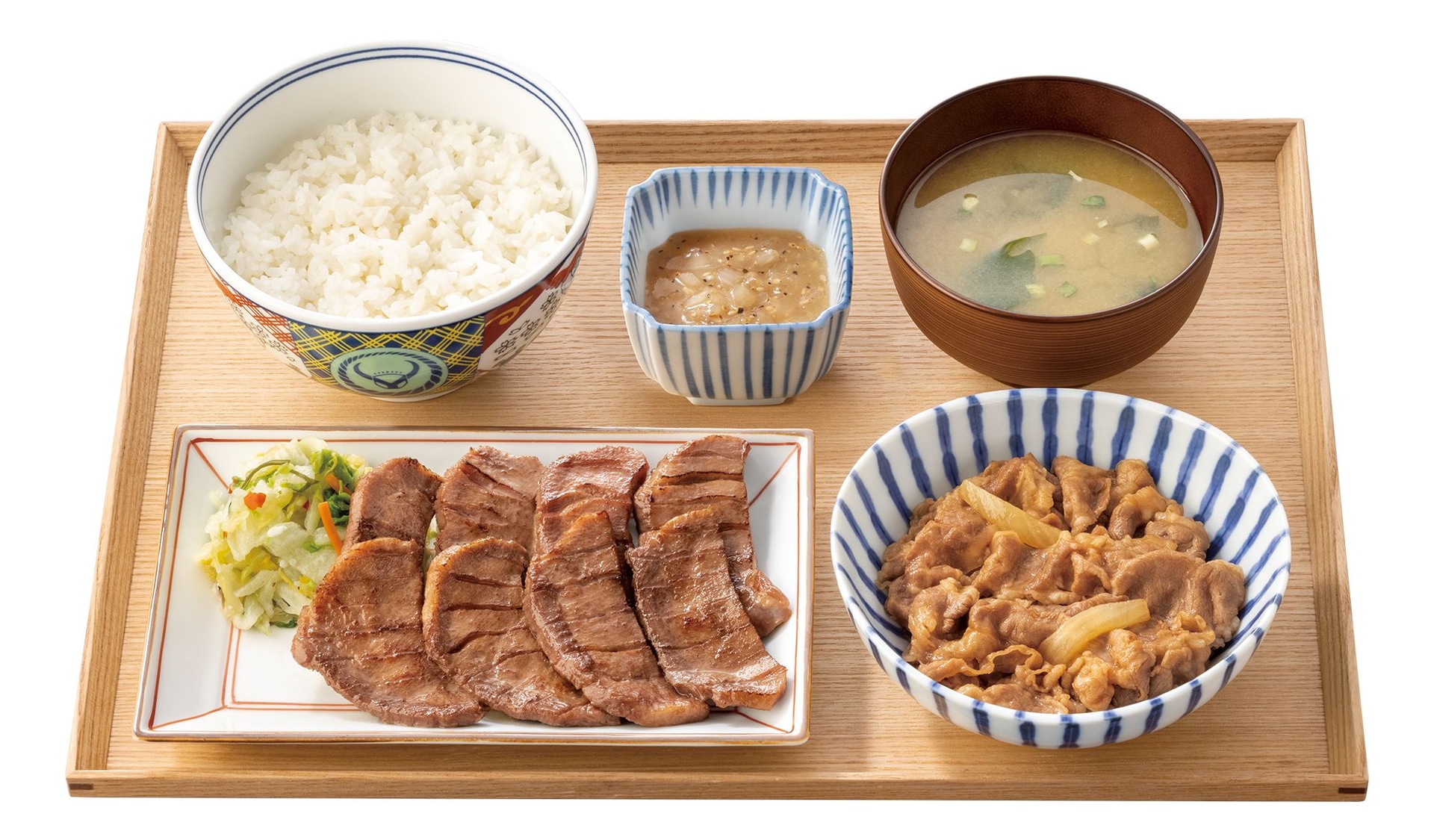 牛たん・牛皿御膳（牛たん8切）