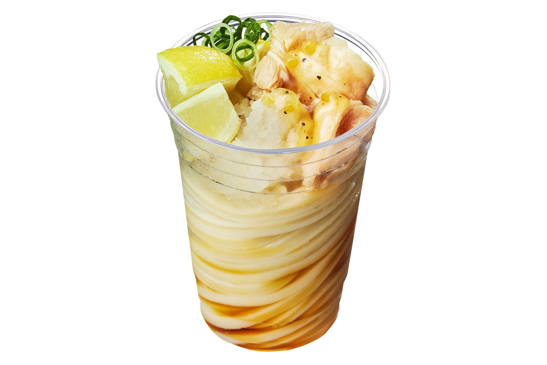 丸亀製麺「豚しゃぶおろしレモンシェイクうどん」