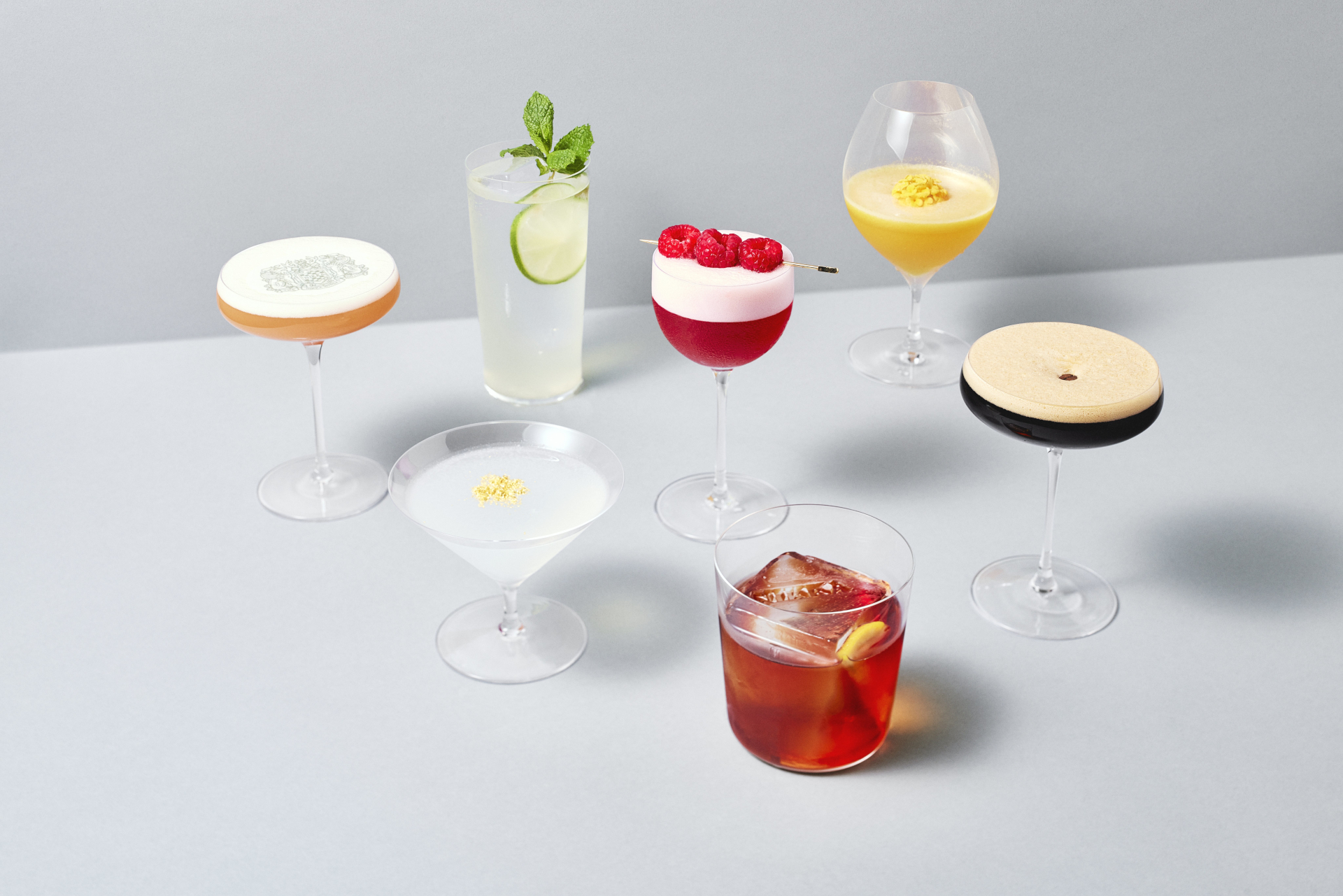 The Bar -EXPLORE-の主要なカクテル