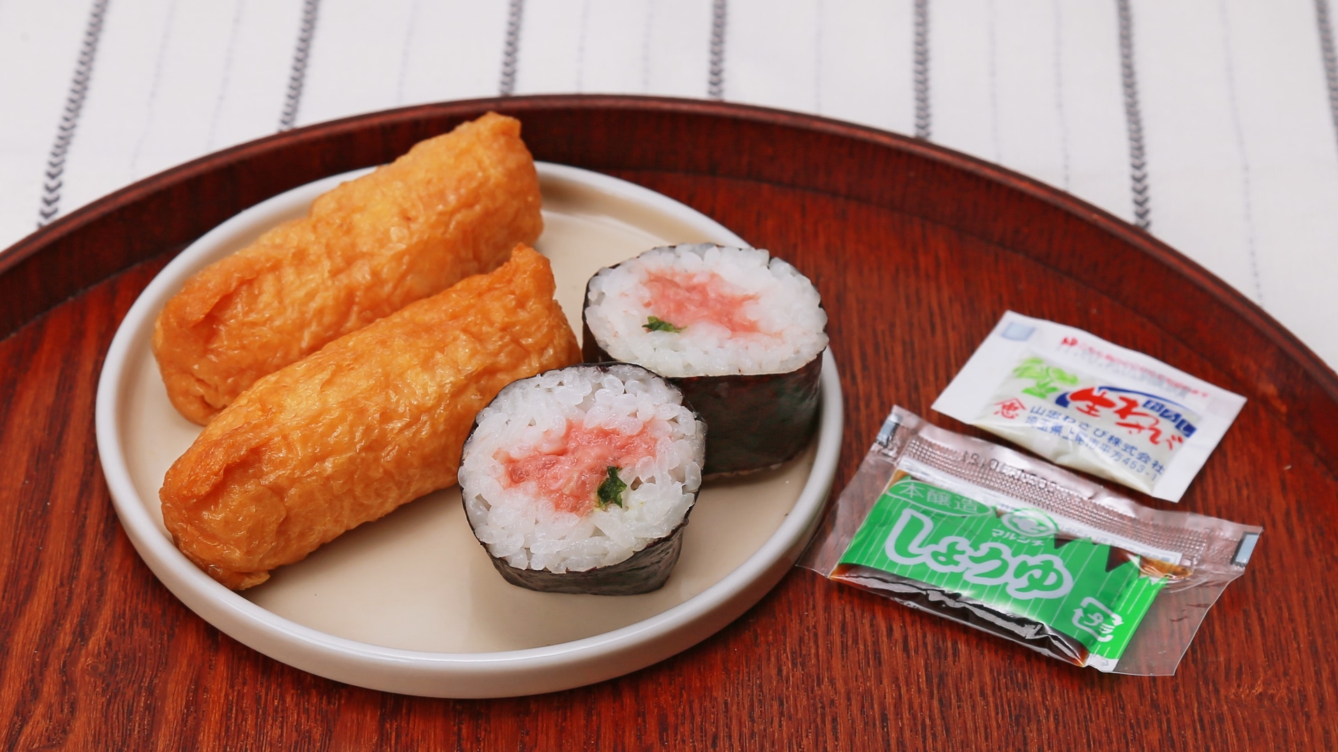 ミニ寿司（ねぎとろ巻＆いなり）