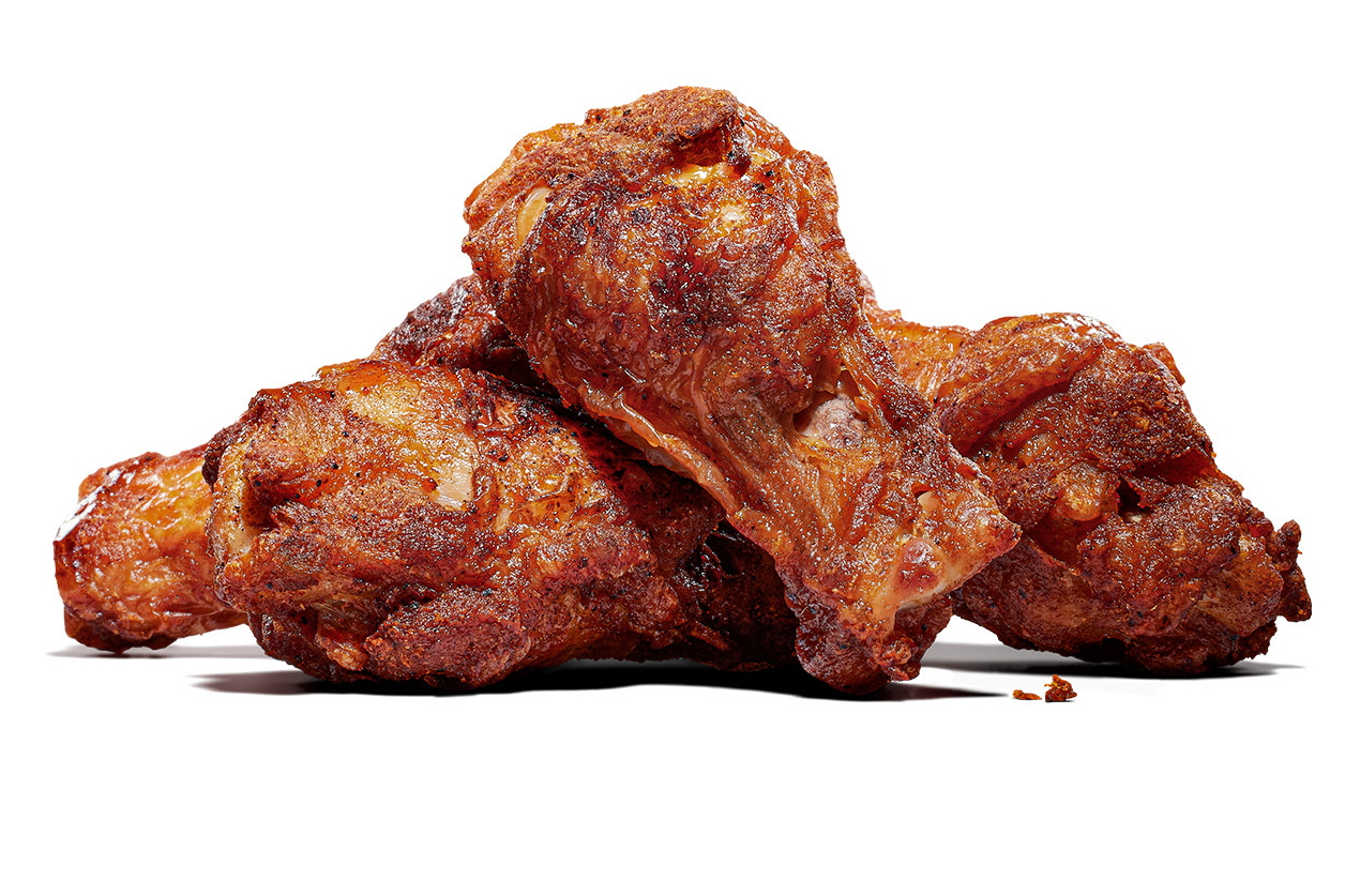 「アメリカン スモーキーチキン」（4ピース500円）