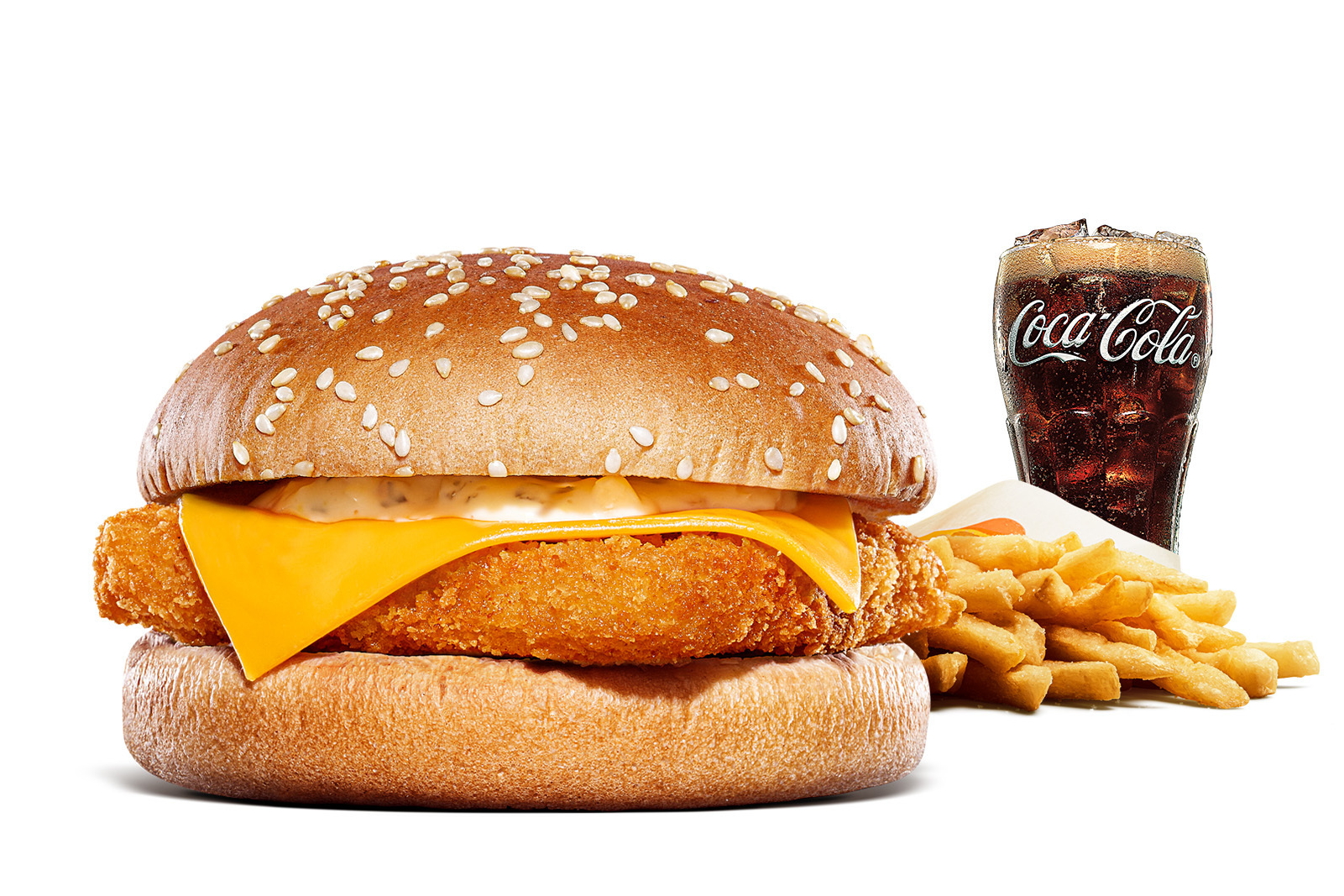 「フィッシュバーガーセット」（600円）