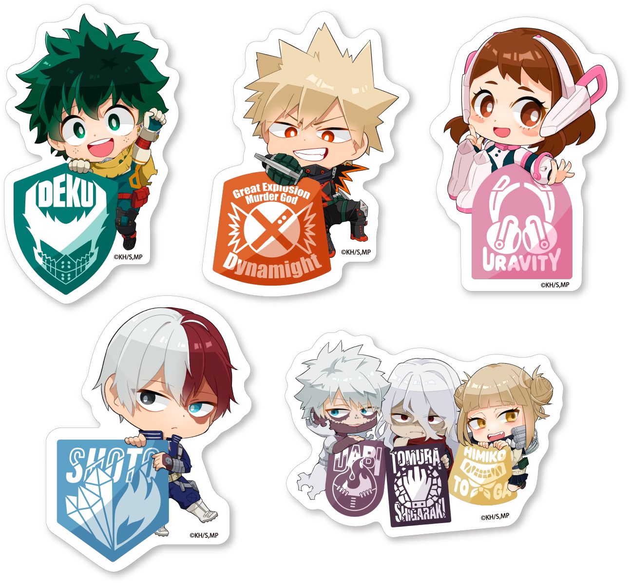 第2弾「オリジナルダイカットステッカー」