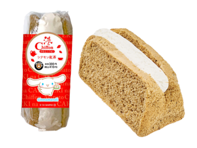 「港シフォン シナモン紅茶」（410円）