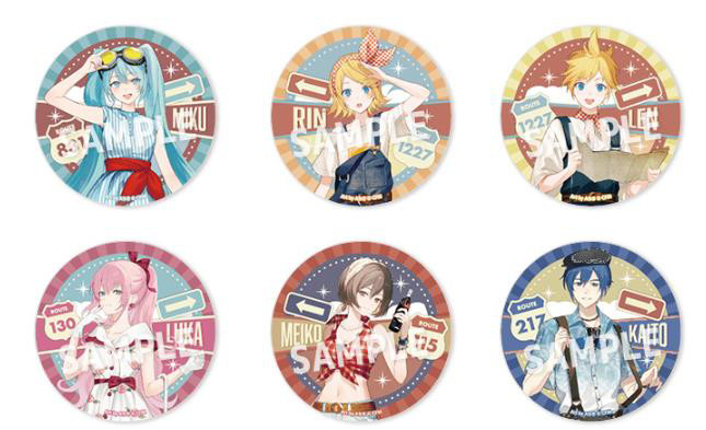 「トレーディング缶バッジ（全6種ランダム）」（各660円）