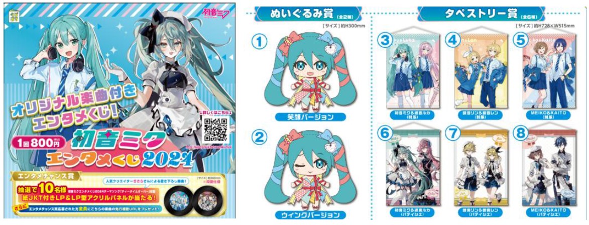 初音ミク エンタメくじ2024