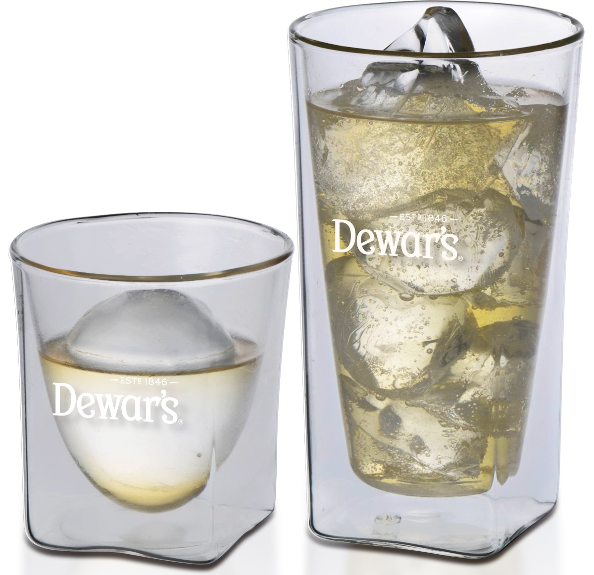 ダブルウォールロックグラス＆タンブラー