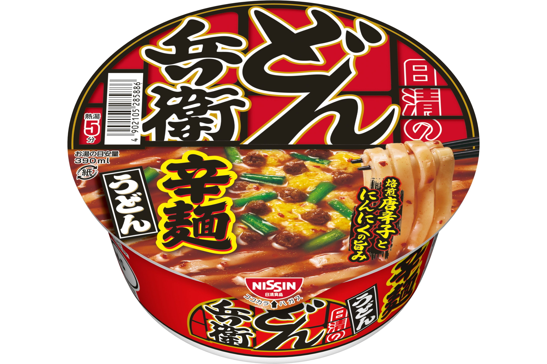 日清食品「日清のどん兵衛 辛麺」