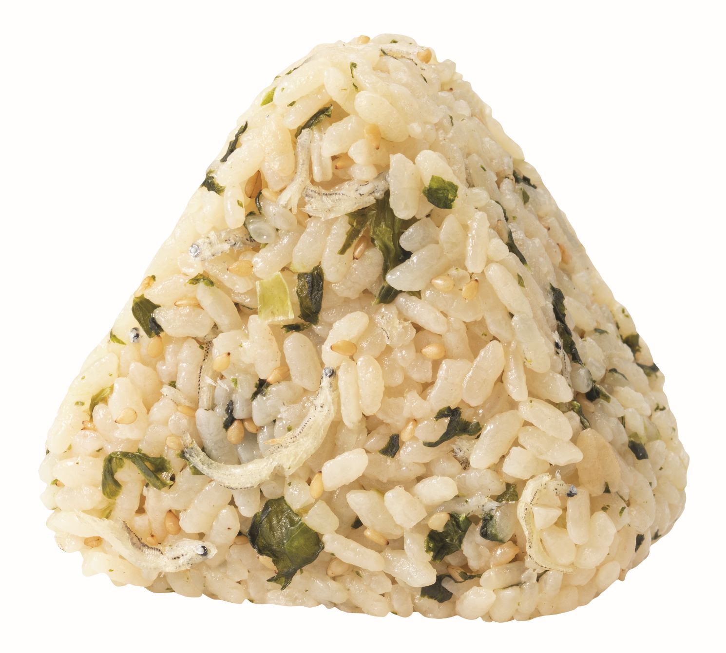 「愛知県産しらす しらす菜めしおむすび」（145円）