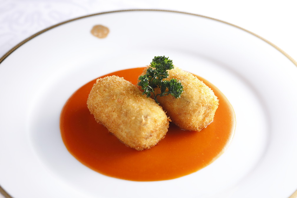 1931年からの伝統メニュー「ミートクロケット」