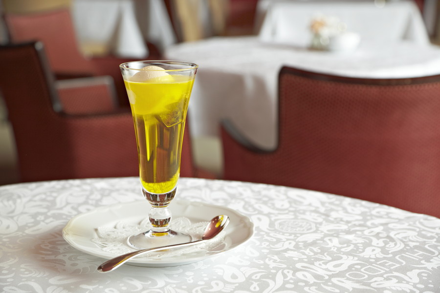 資生堂パーラー伝統の「アイスクリームソーダ」