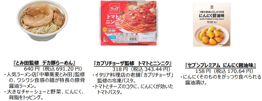 にんにくでスタミナをチャージする商品