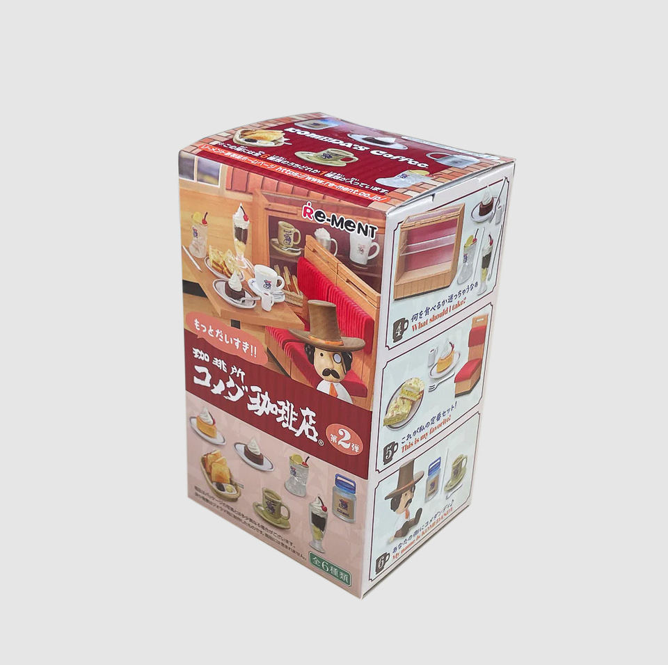 コメダ珈琲店ミニチュアセット　大人買い Amazon.co.jp: コメダ珈琲 ミニチュア リーメント 大人買い
