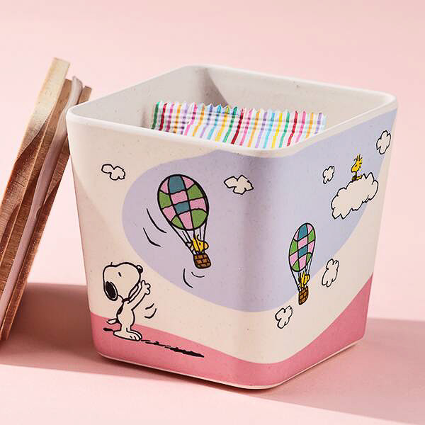 カルディコーヒーファーム「スヌーピー バンブーコンテナ」