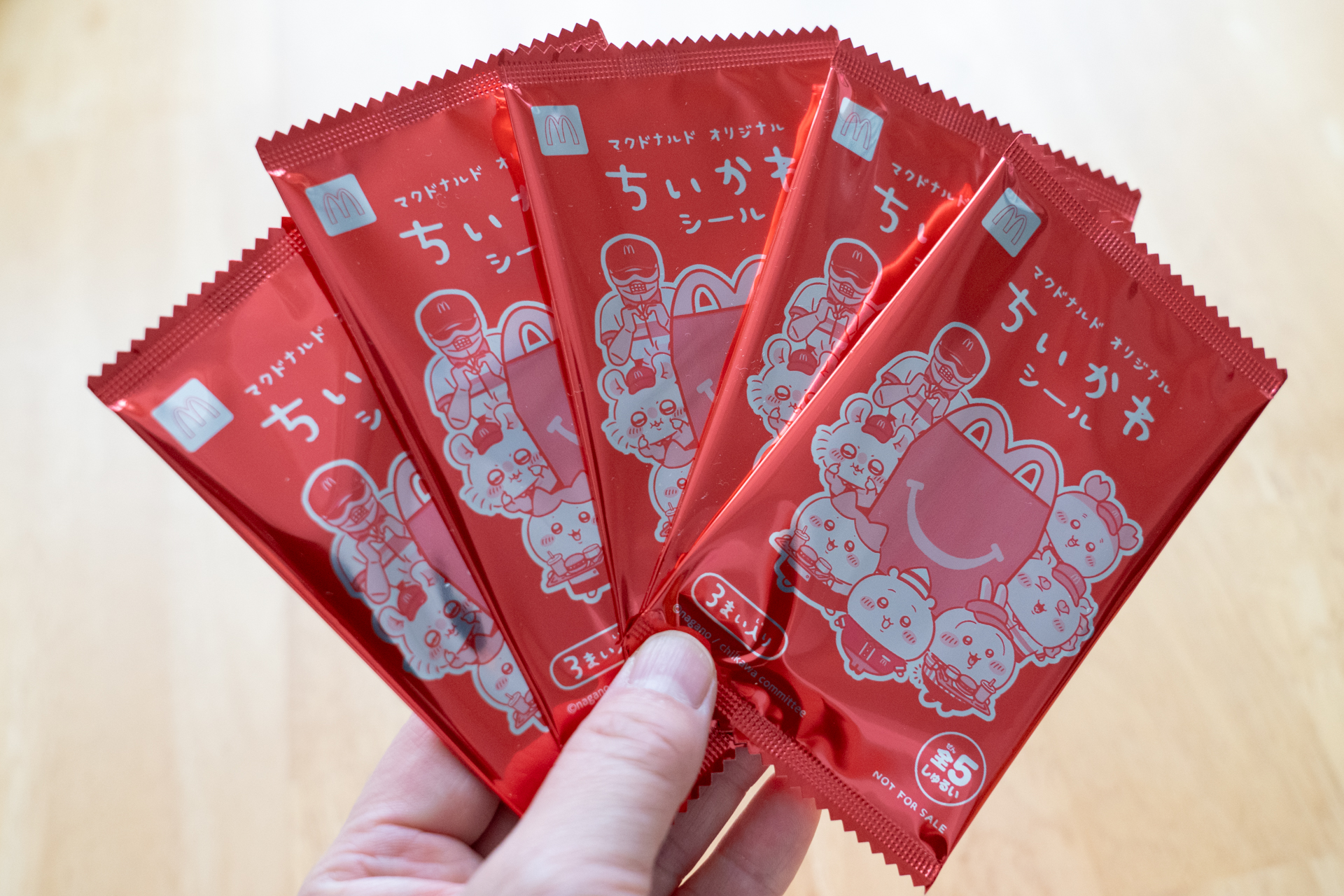 全5種類のシールセット