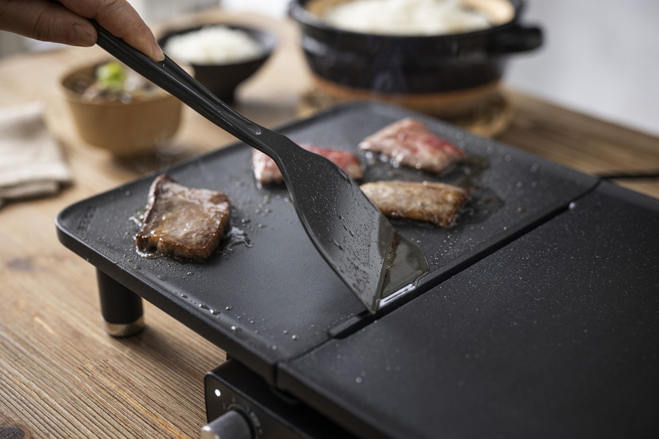 ドウシシャ、火力をそれぞれ調整可能なデュアルプレート構造「evercook