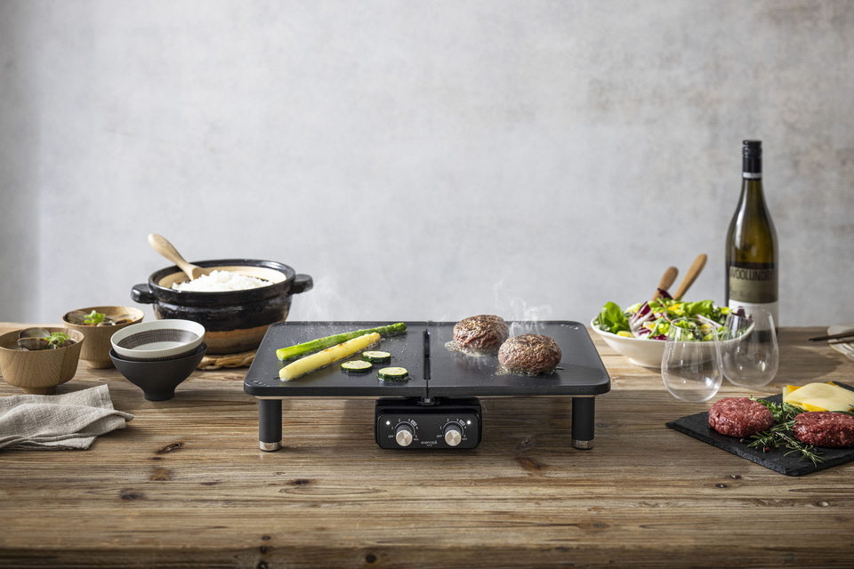 生活家電 evercook DUO GRILL ブラック 新品未開封