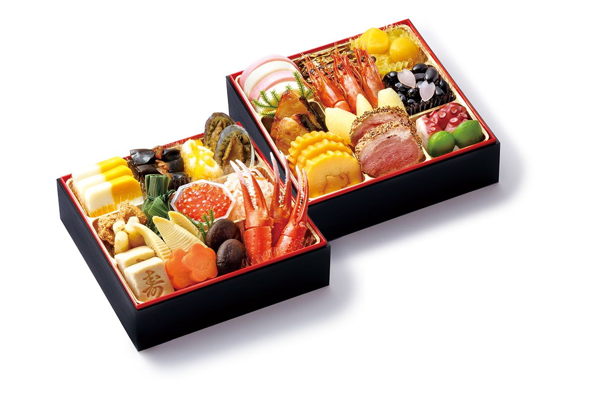 約2～3人前「彩り二段重」（1万2800円）