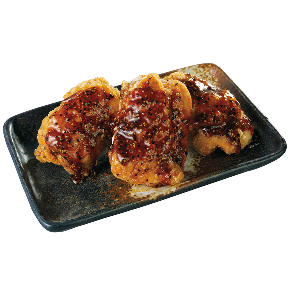 「黒胡椒からあげ」（店内 143円、テイクアウト 140円）