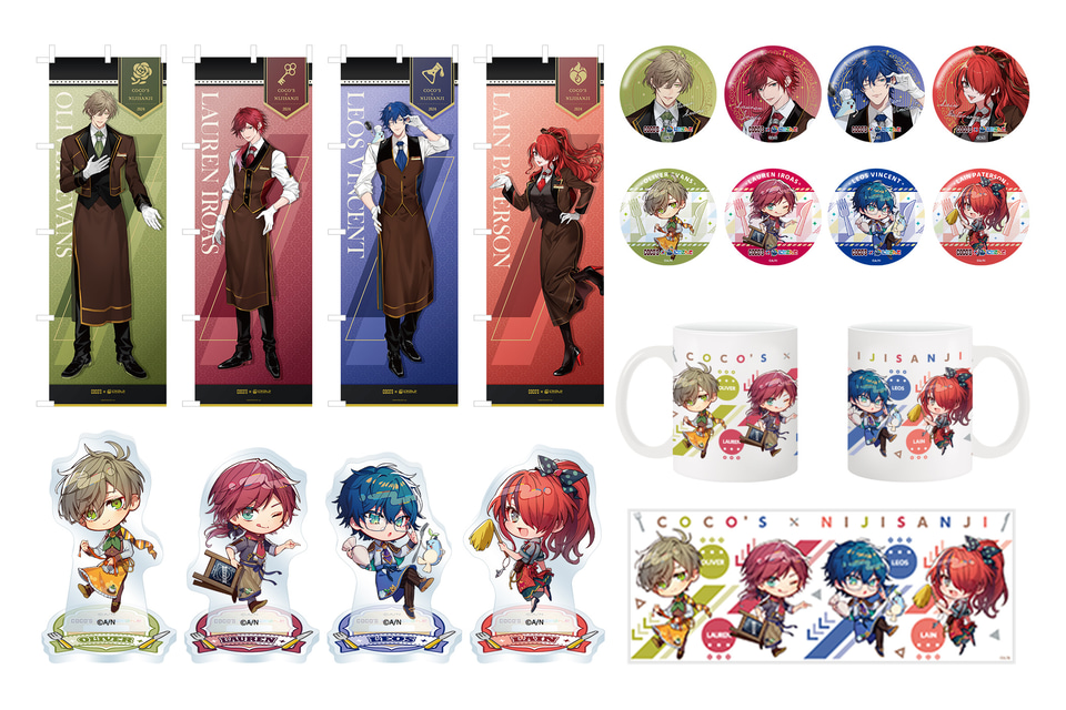 にじさんじ　ココス　セラフ・ダズルガーデン　缶バッジセット にじさんじ ココス セラフ・ダズルガーデン 缶バッジセット にじさんじ
