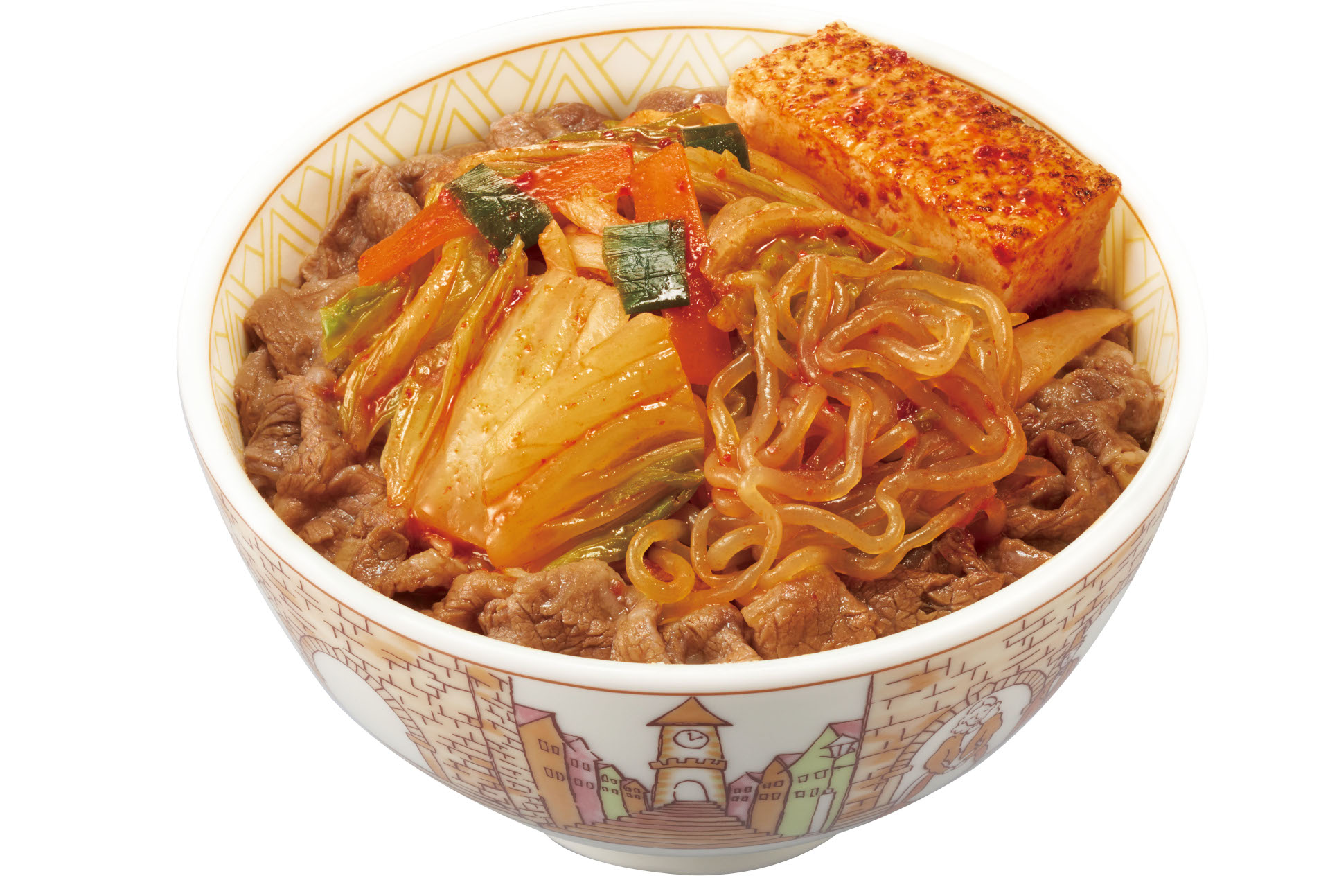 辛旨すきやき牛丼