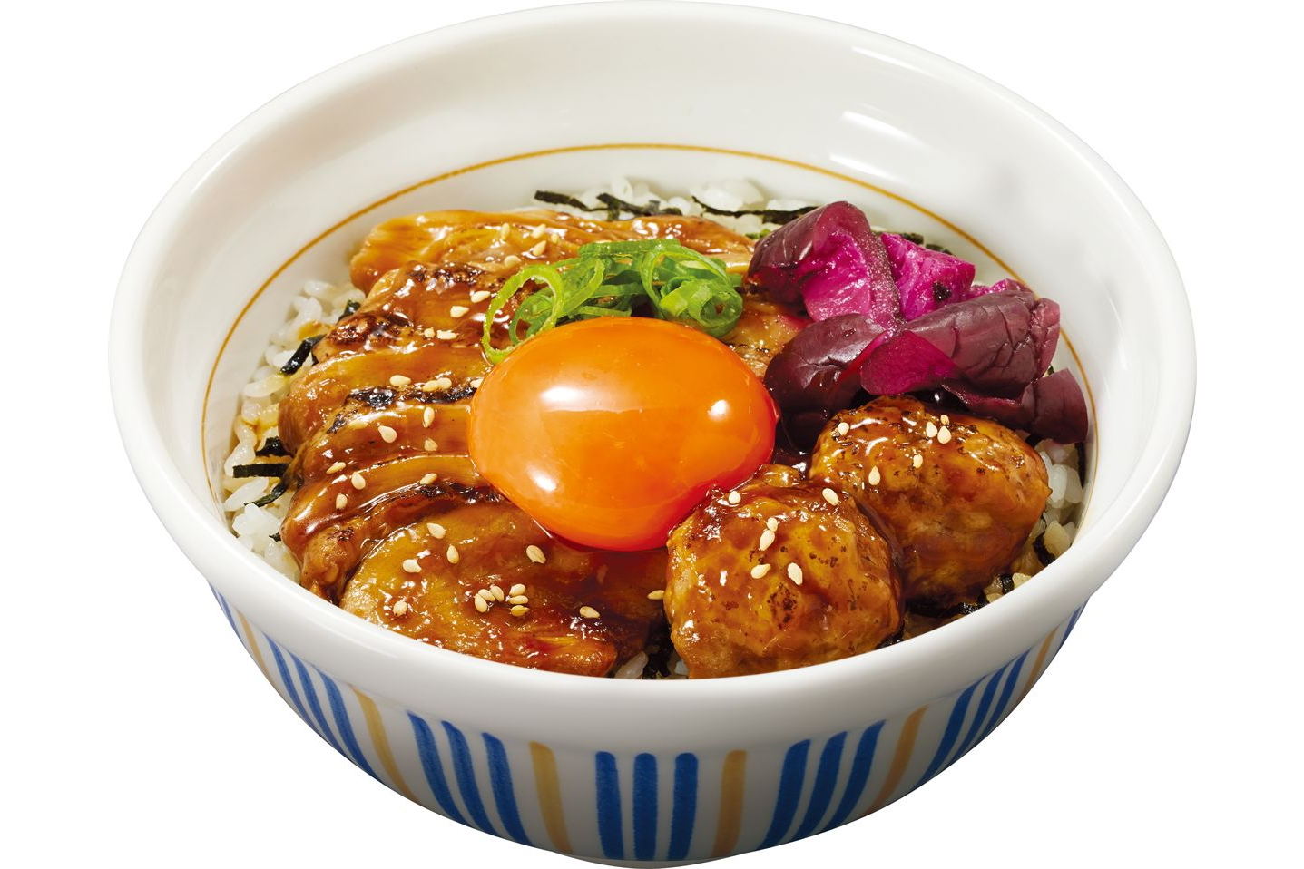 なか卯「とろたま炙り鶏丼」