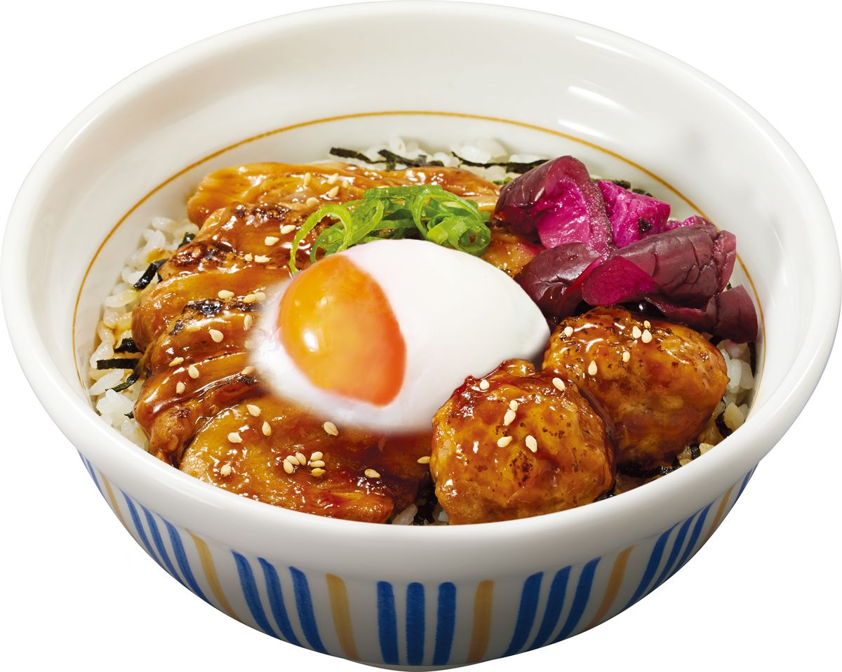 温たま炙り鶏丼