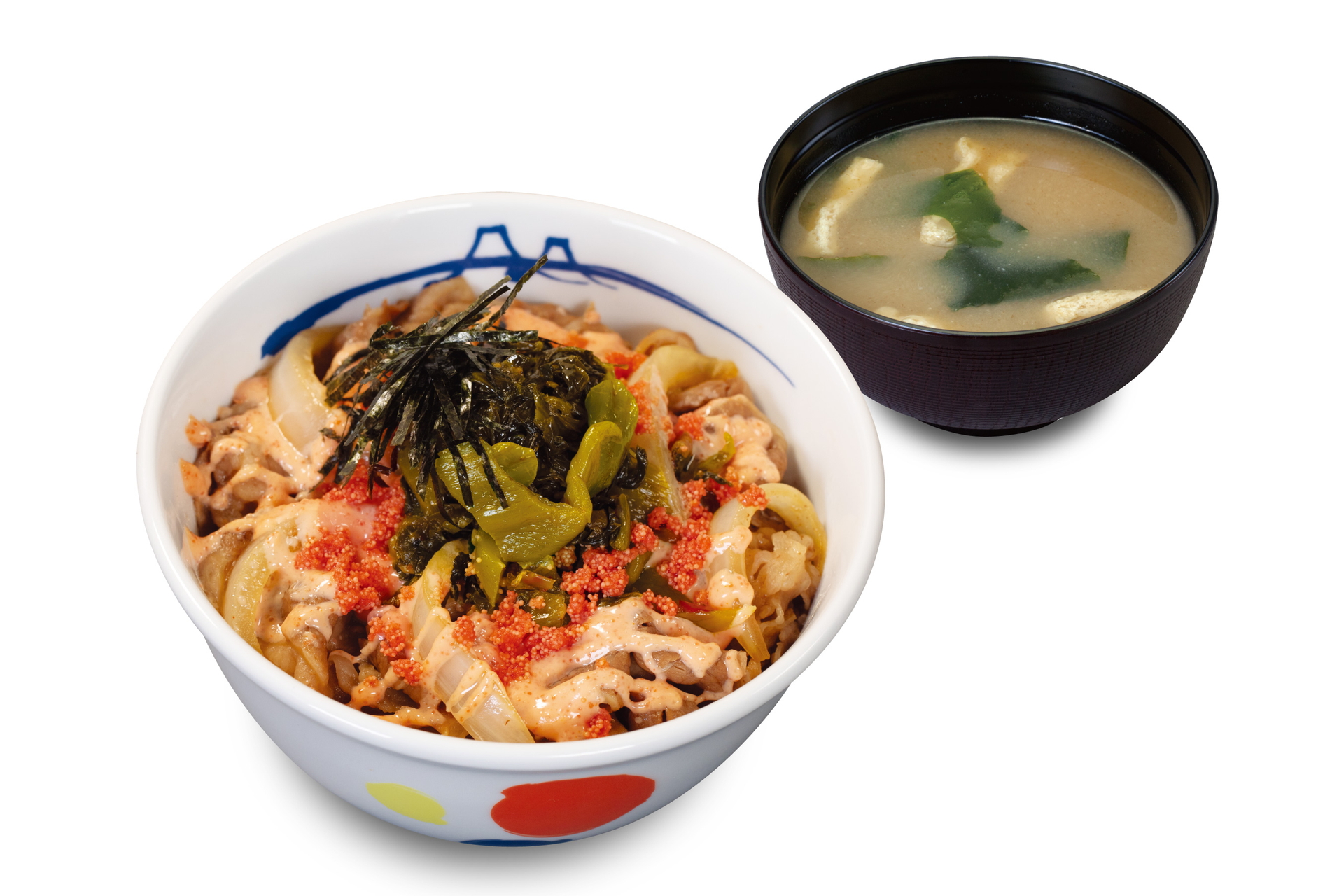 松屋「高菜明太マヨ牛めし」