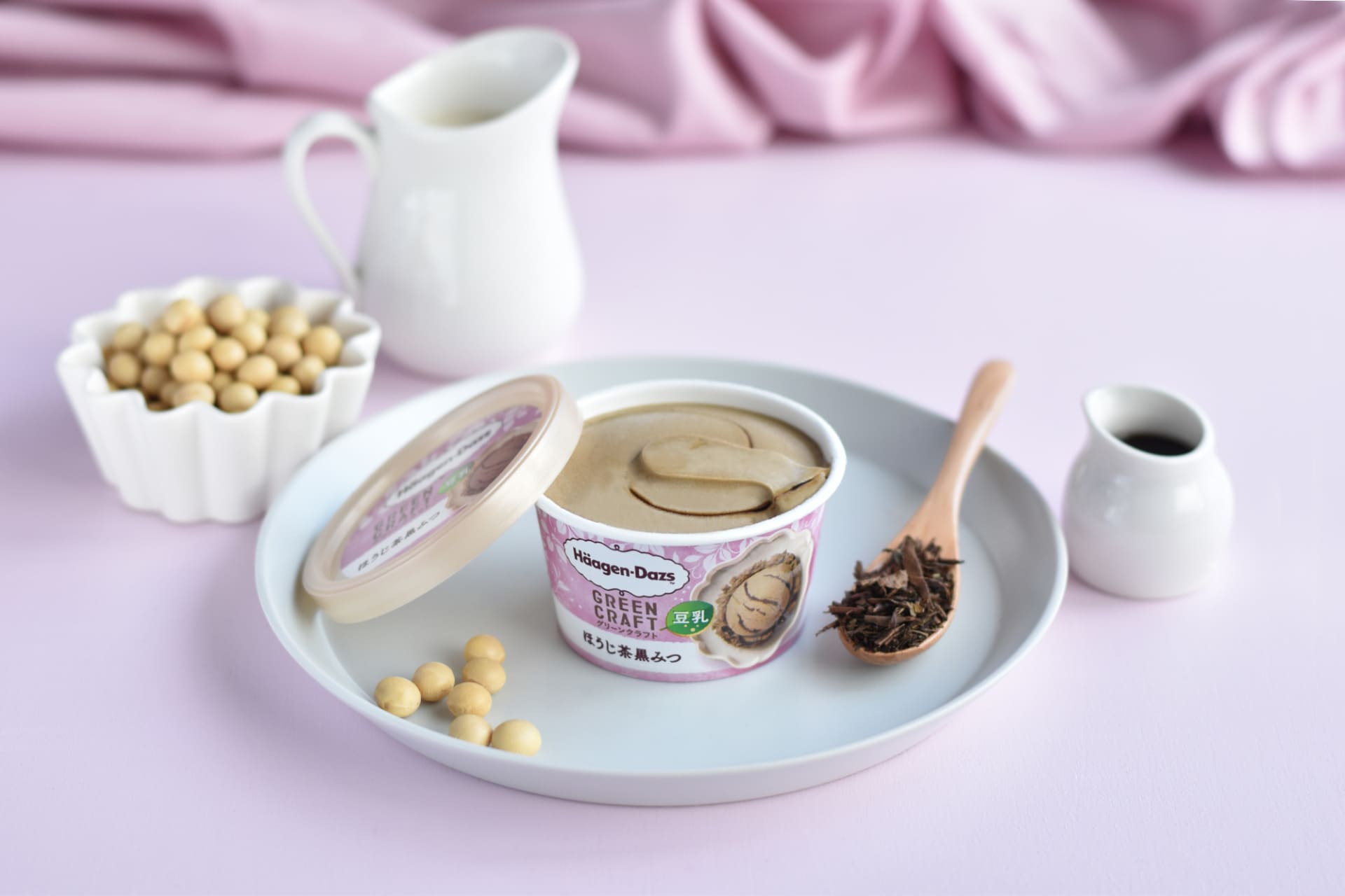 ハーゲンダッツ GREEN CRAFT ミニカップ「ほうじ茶黒みつ」