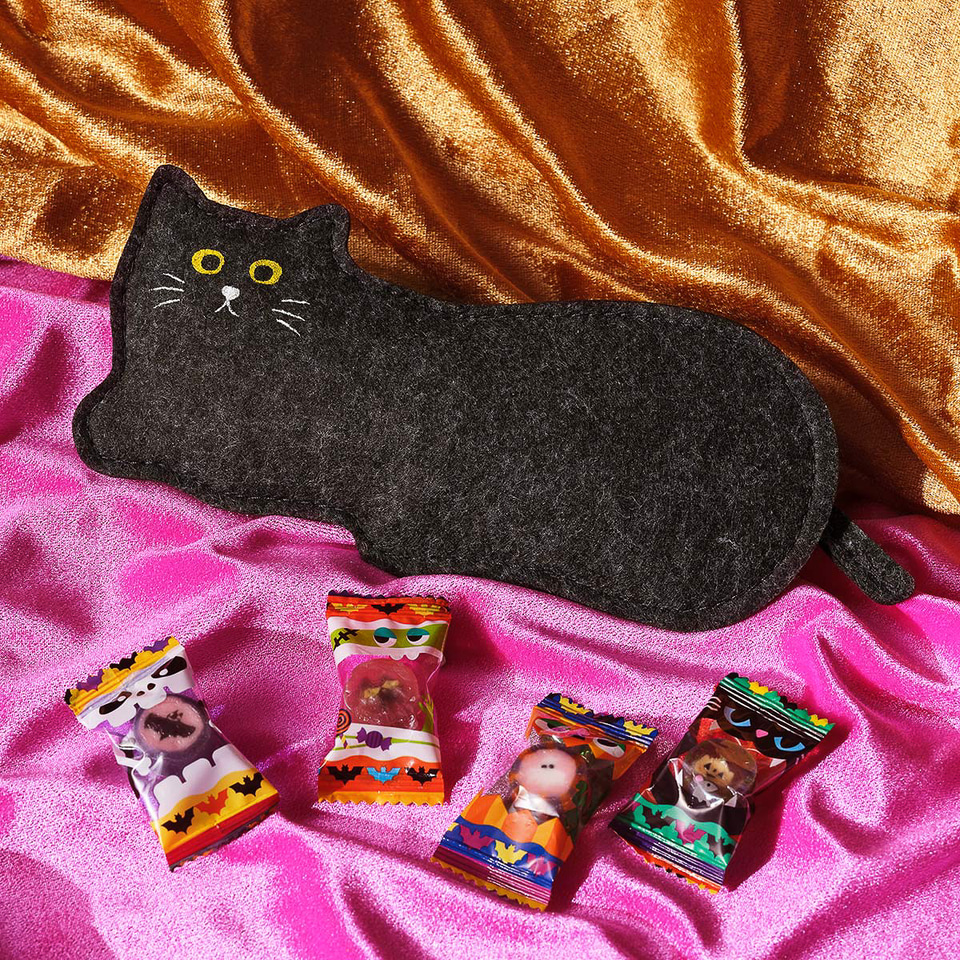 カルディ、黒ネコの「ニャップザック」やキャニスター缶など