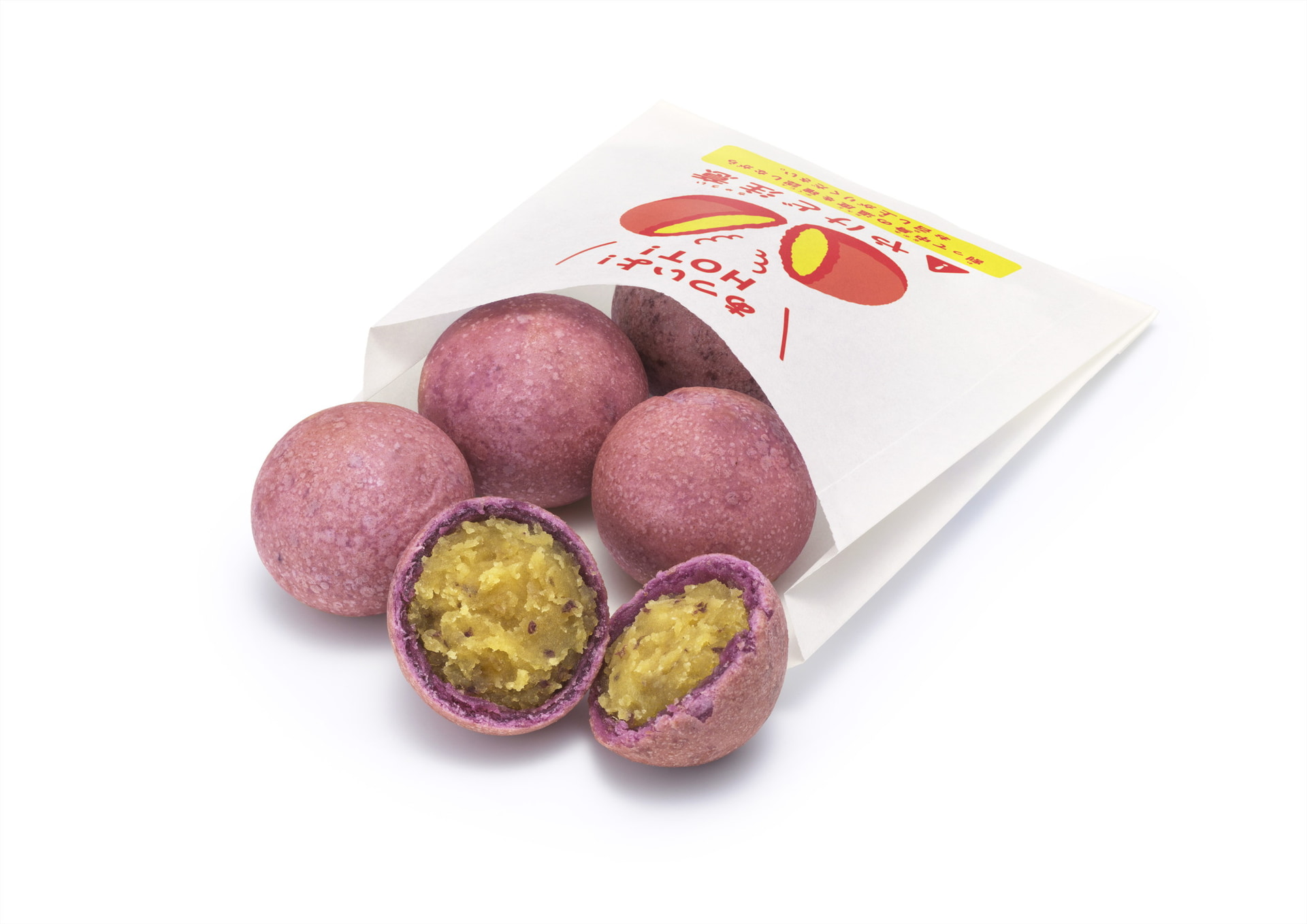 「熱々 おさつボール」（3個 260円/5個 430円）