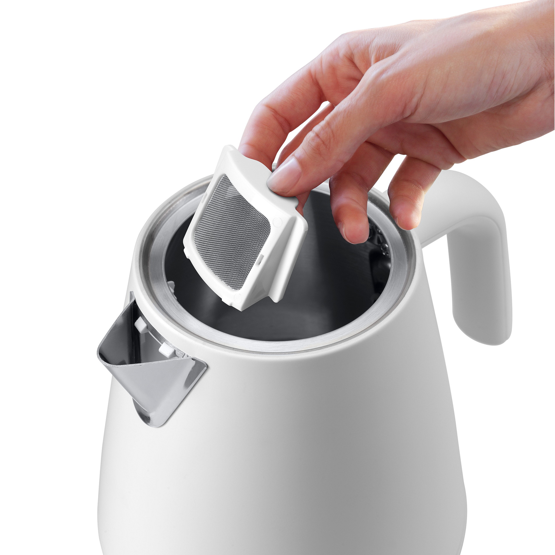 フィルタは取り外し可能で手入れが楽