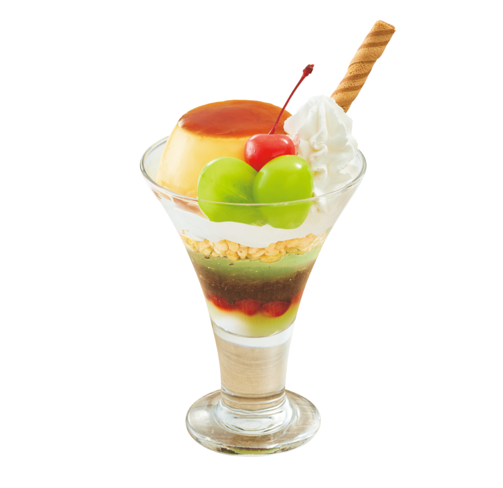 初秋のプリンパフェ～シャインマスカット～