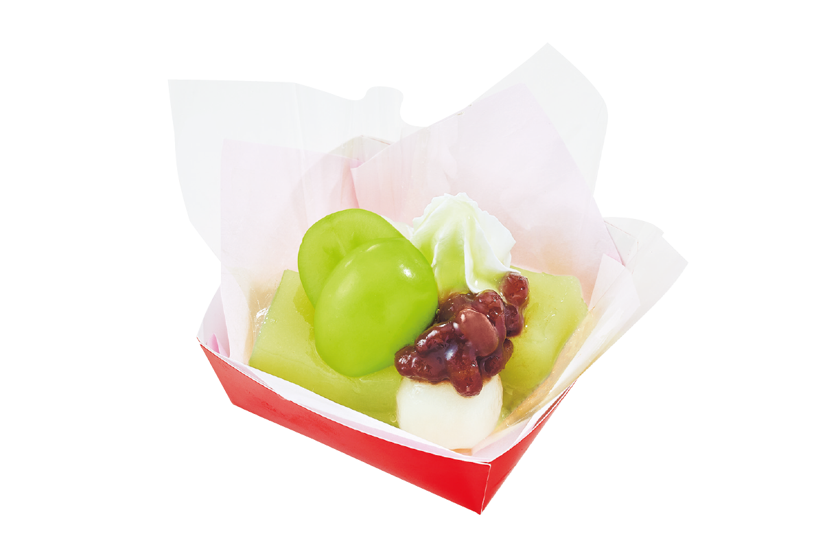 シャインマスカットの水ようかん