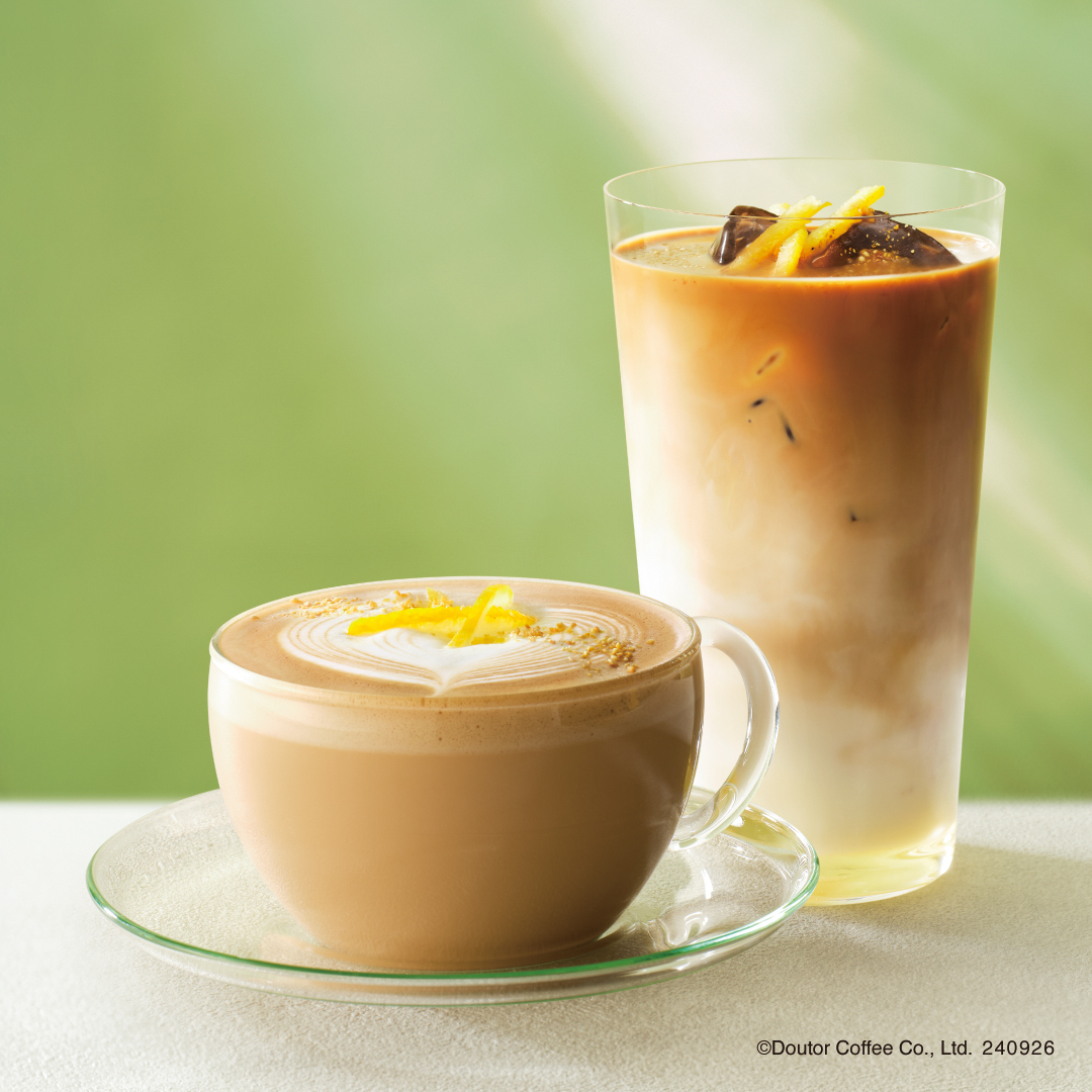 「金木犀ラテ」（HOT/ICED 660円）