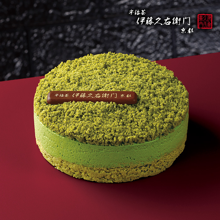 「伊藤久右衛門監修 宇治抹茶ダブルチーズケーキ」（直径12cm 3218円）