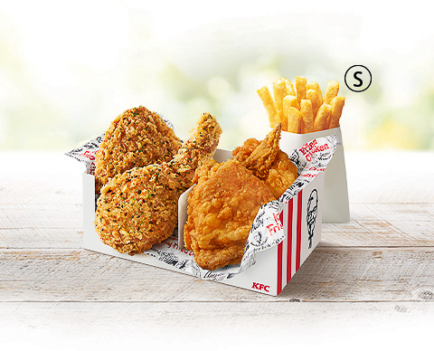 「食べくらべ4ピースパック」（1490円）