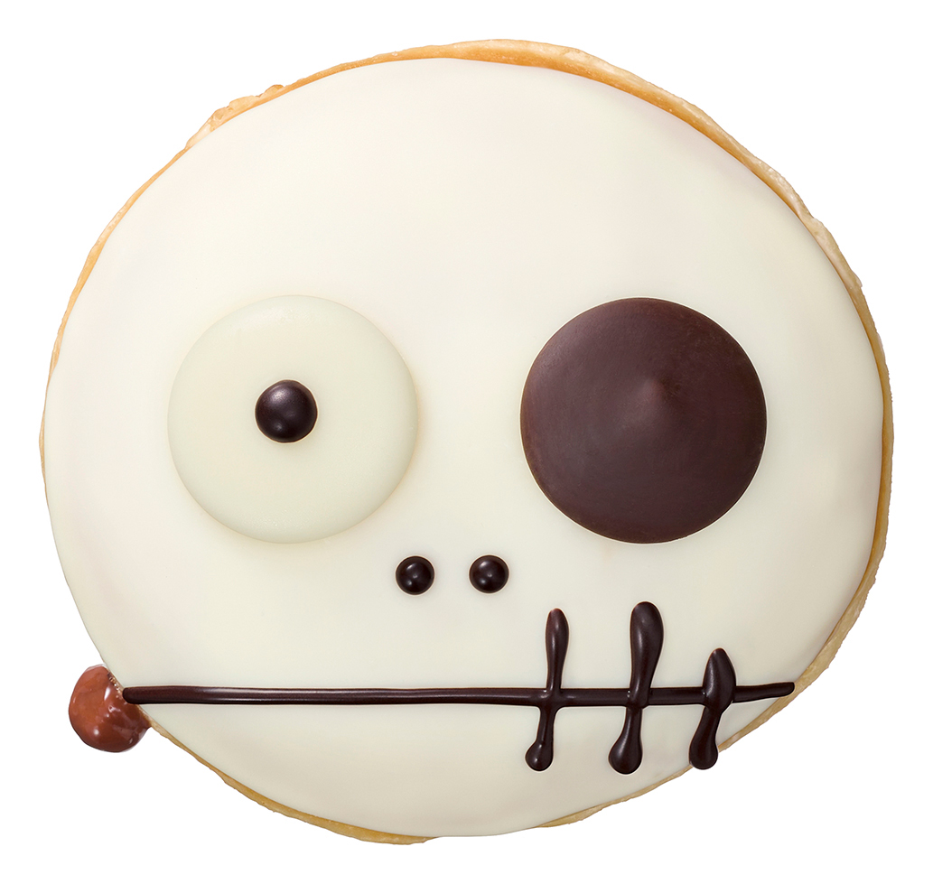 「ホワイトチョコ スカル」（店内363円、テイクアウト356円）