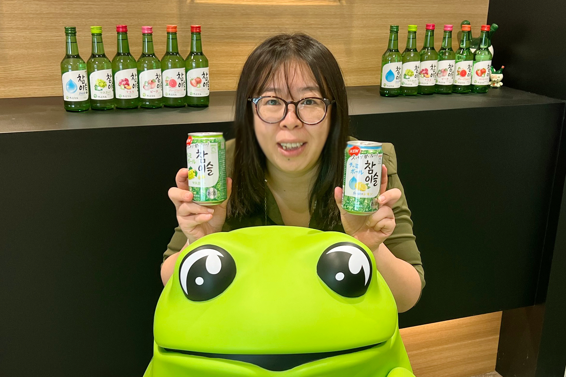 眞露 マーケティング部の宇佐見映里菜氏