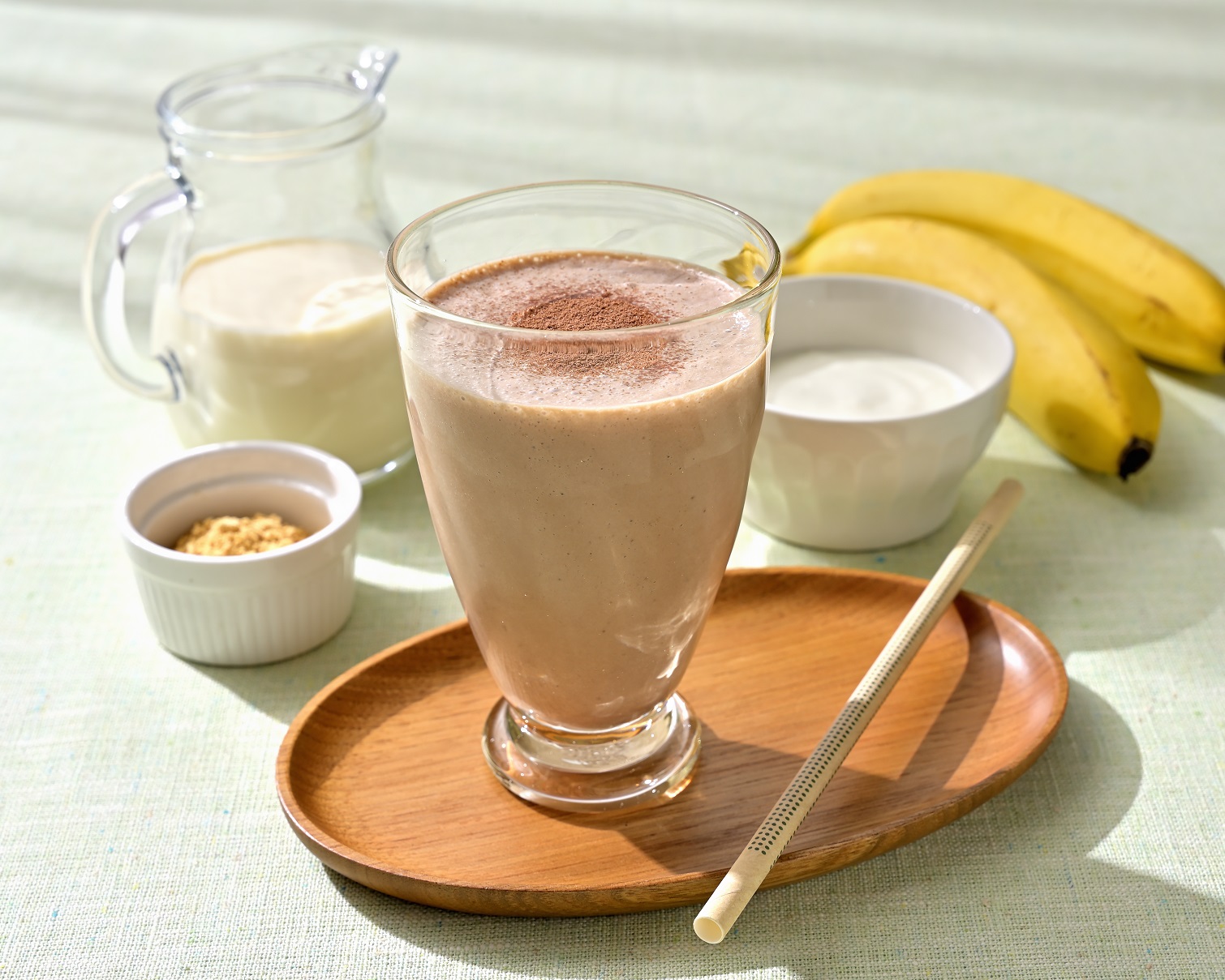 「ネスレ バランスレシピ」の朝に飲みたい「ミロ オトナの甘さ」シェイク