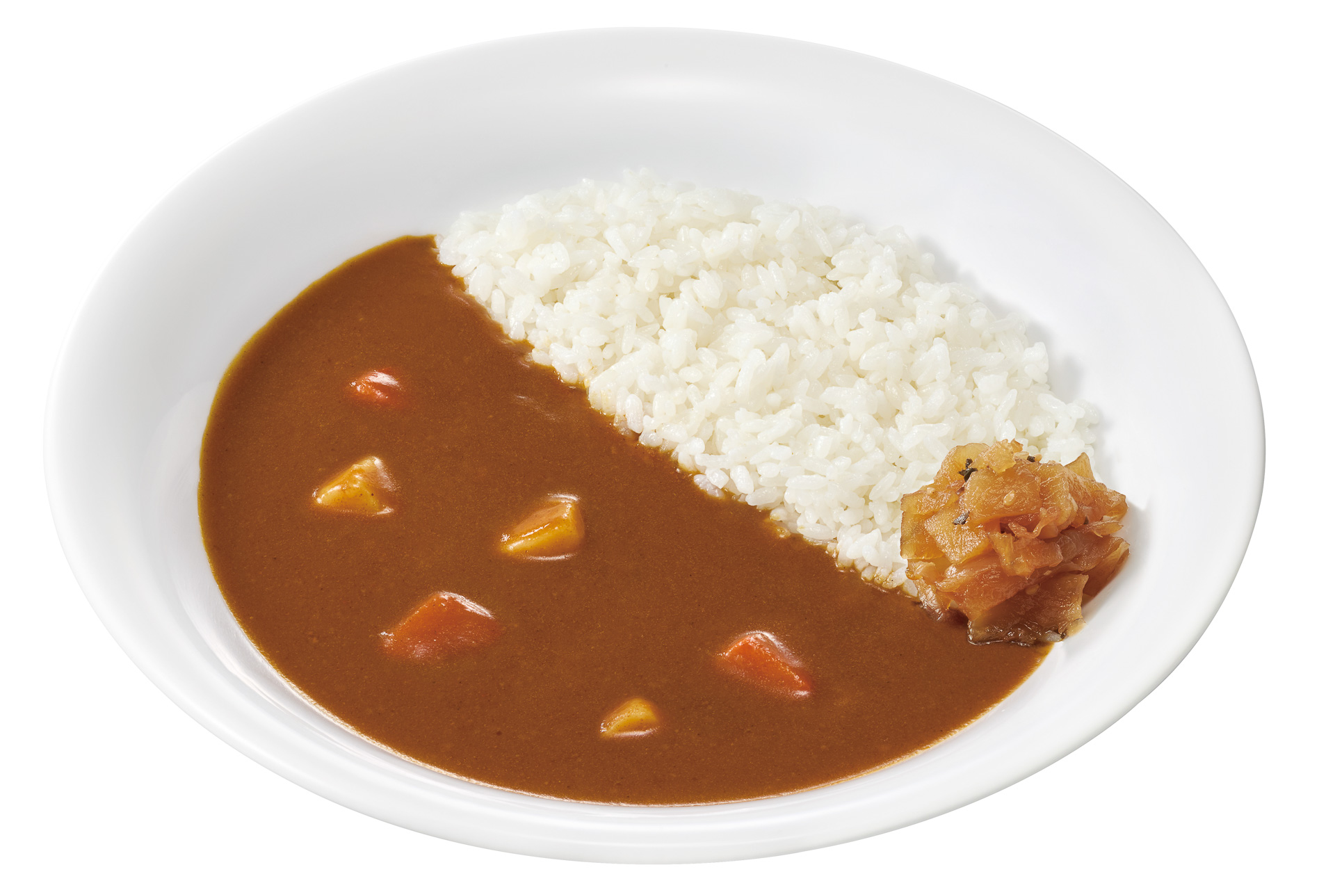 「カレー」（ミニ 390円 並盛 490円、大盛 630円、メガ 890円）