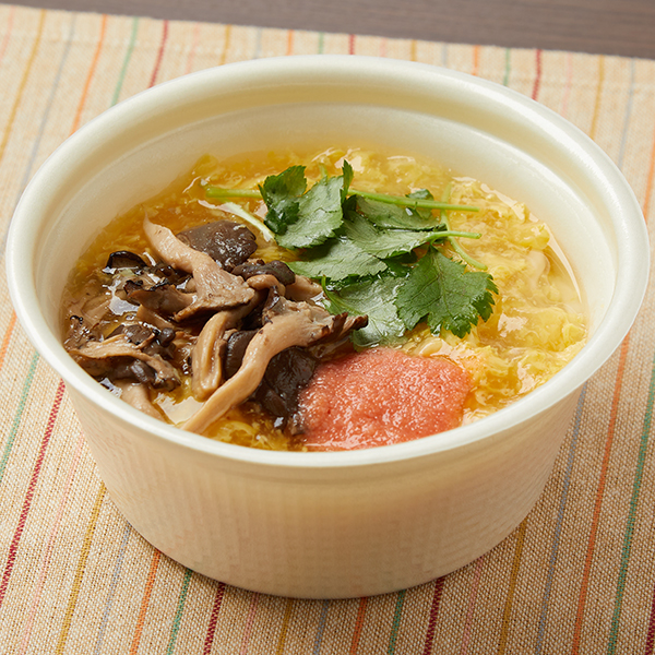 「明太子とかき玉のあんかけうどん」（520円）